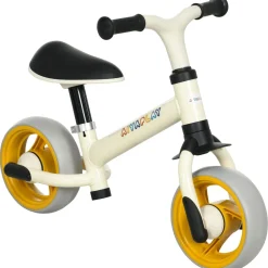 Outlet Homcom - Bicicleta Equilibrio ajustable Blanco Motos Y Triciclos