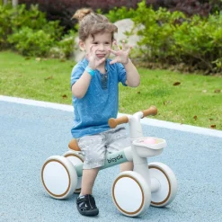 Online Homcom - Bicicleta equilibrio sin pedales 4 ruedas Motos Y Triciclos