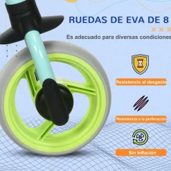 Online Homcom - Bicicleta Equilibrio ajustable Azul Motos Y Triciclos
