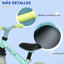 Online Homcom - Bicicleta Equilibrio ajustable Azul Motos Y Triciclos