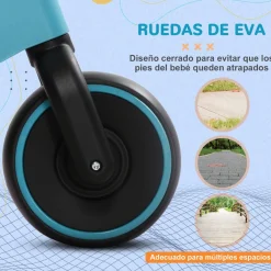 Hot - Bicicleta sin pedales azul Motos Y Triciclos