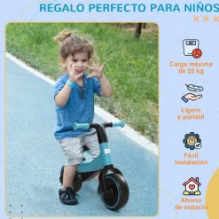 Hot - Bicicleta sin pedales azul Motos Y Triciclos