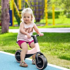 - Bicicleta sin pedales rosa*Homcom