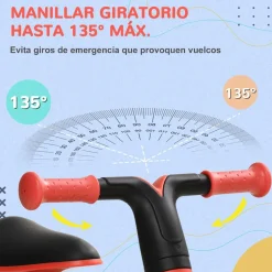 Discount - Bicicleta sin pedales rojo Motos Y Triciclos