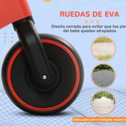 Discount - Bicicleta sin pedales rojo Motos Y Triciclos