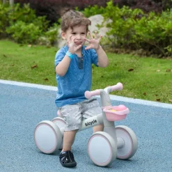 Homcom - Bicicleta sin pedales Rosa*AIYAPLAY New