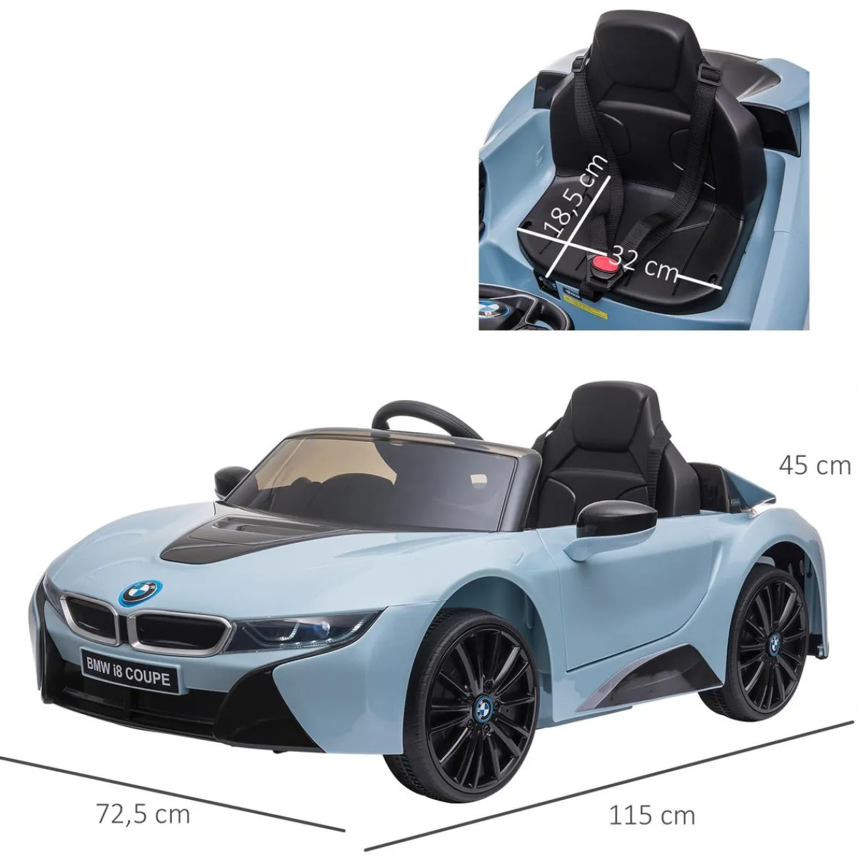 - BMW I8 Coupe eléctrico*Homcom New