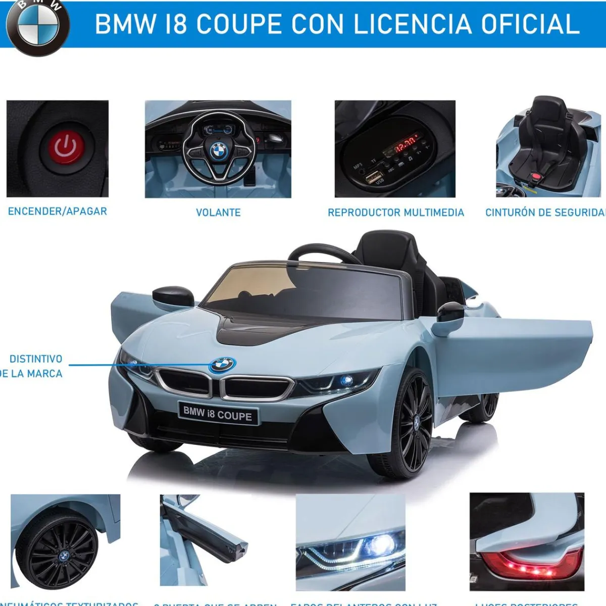 - BMW I8 Coupe eléctrico*Homcom New