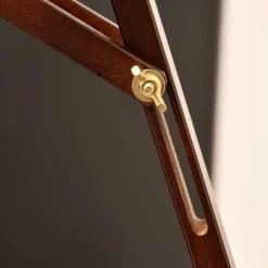 - Caballete de madera con trípode Marrón*Homcom Best