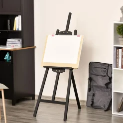 Discount - Caballete de madera con trípode Negro Arte Y Manualidades