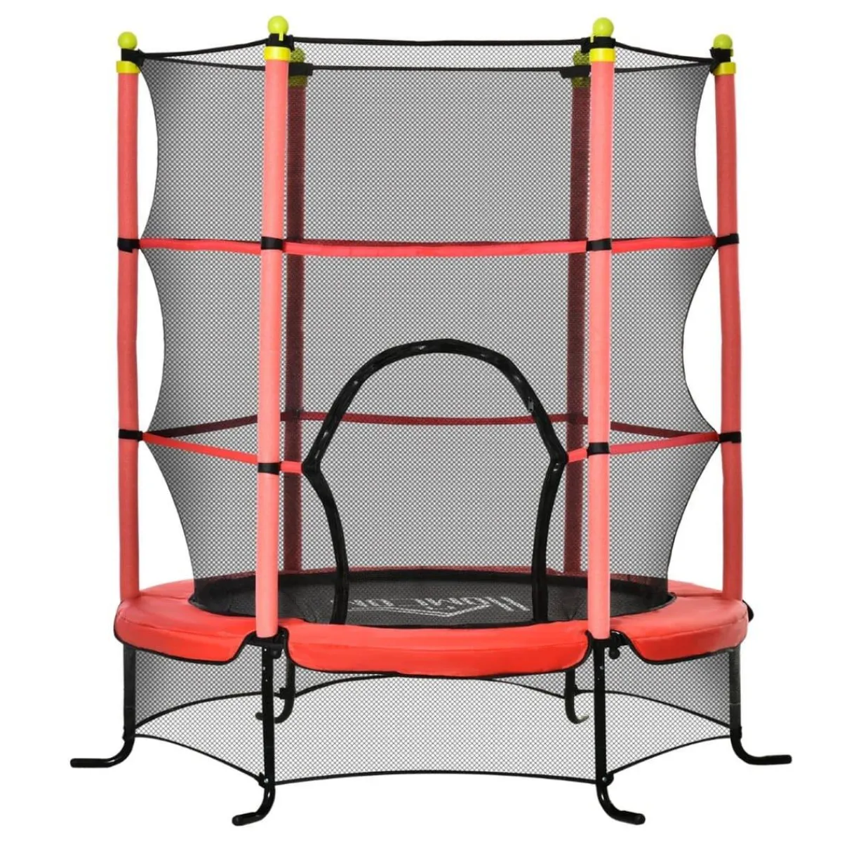 - Cama elástica Ø110 cm Rojo*Homcom Discount