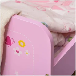 - Cama infantil 3-6 años color rosa*Homcom Sale
