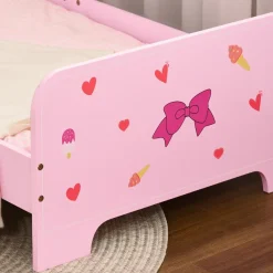 - Cama infantil corazones Rosa*Homcom Best
