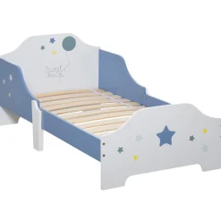 - Cama infantil estrellas Azul/Blanco*Homcom Best
