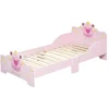 - Cama infantil Madera Rosa*Homcom Best