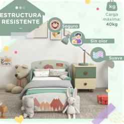 Outlet - Cama infantil Montañas Verde Estilo De Vida