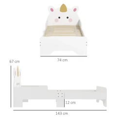 - Cama infantil Unicornio Blanco Estilo De Vida