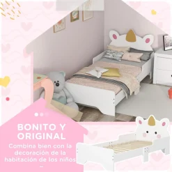 - Cama infantil Unicornio Blanco Estilo De Vida