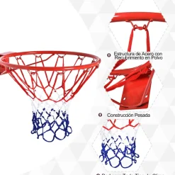 Clearance - Canasta de baloncesto para colgar Ø46 Deportes