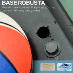 Online - Canasta de baloncesto de pie ajustable de 160-210 cm Deportes