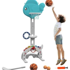 Homcom - Canasta infantil baloncesto para interior*AIYAPLAY Online