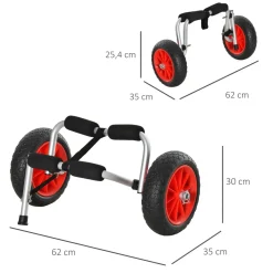 - Carro de transporte Kayak*Homcom Hot