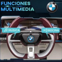 - Coche elécrico BMW i4 Blanco*Homcom Discount