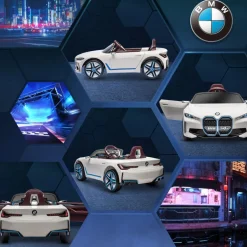 - Coche elécrico BMW i4 Blanco*Homcom Discount