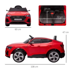 - Coche eléctrico Audi e-tron*Homcom Sale