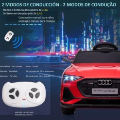 - Coche eléctrico Audi e-tron*Homcom Sale