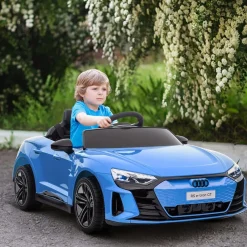 - Coche eléctrico Audi RS e-tron GT*Homcom