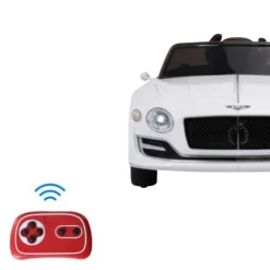 - Coche Eléctrico Bentley GT Blanco con control remoto*Homcom Sale