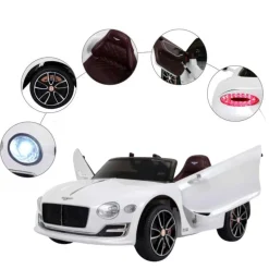 - Coche Eléctrico Bentley GT Blanco con control remoto*Homcom Sale