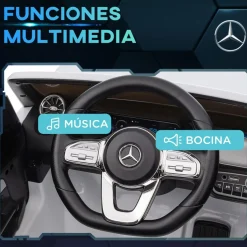 - Coche Eléctrico Mercedes-Benz EQA Blanco*Homcom Best