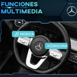 - Coche Eléctrico Mercedes-Benz EQA Negro Vehículos De Batería O A Pedales