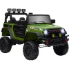 Homcom - Coche eléctrico Verde con mando Vehículos De Batería O A Pedales