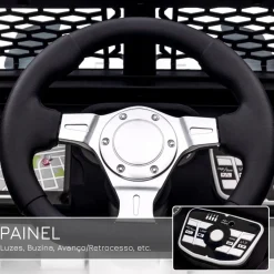 Hot - Coche todoterreno eléctrico blanco Vehículos De Batería O A Pedales