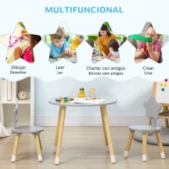 Best - Conjunto de mesa y dos sillas estrella Estilo De Vida