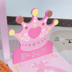 - Conjunto Mesa + 2 Sillas infantiles Madera Princess*Homcom Outlet