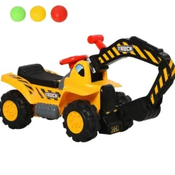 - Correpasillos 4 en 1 Excavadora Juguete*Homcom Sale