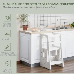 - Escalón elevador Taburete aprendizaje*Homcom Clearance