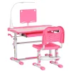 Online - Escritorio y silla ajustables Rosa Estilo De Vida