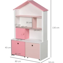 Hot - Estantería de madera infantil Estilo De Vida