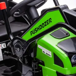 - Excavadora Tractor Vehículo de batería Verde*Homcom