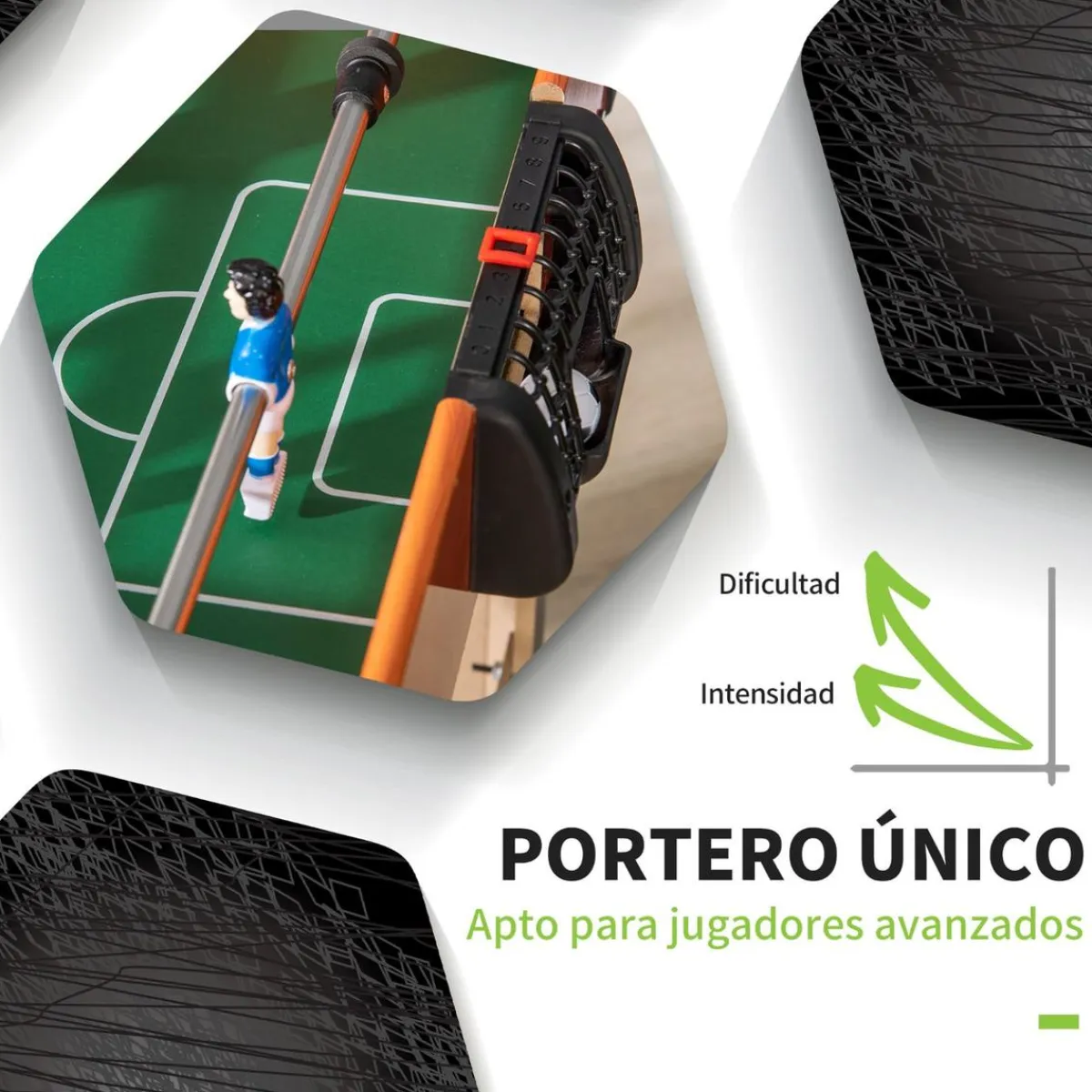 - Futbolín de mesa 118 x 104 cm*Homcom Online