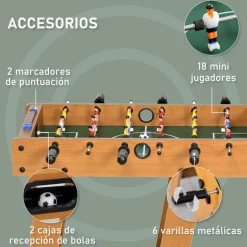 Clearance - Futbolín plegable 69 x 37 cm Deportes|Futbolines