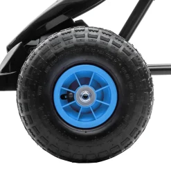 - Go Kart con pedales azul-negro*Homcom Discount