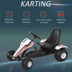 Best - Go Kart infantil pedales Vehículos De Batería O A Pedales