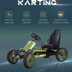 - Go-Kart a pedales para niños*Homcom Online
