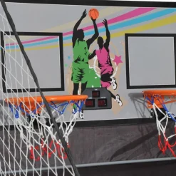 - Juego de canastas de baloncesto con contador electrónico Deportes